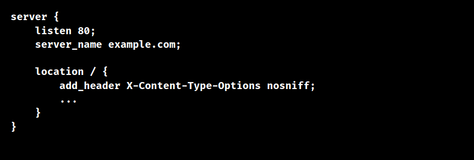add_header directive is not allowed here