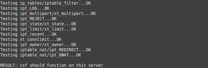 Install CSF firewall CentOS 7