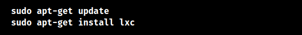 lxc-attach command not found